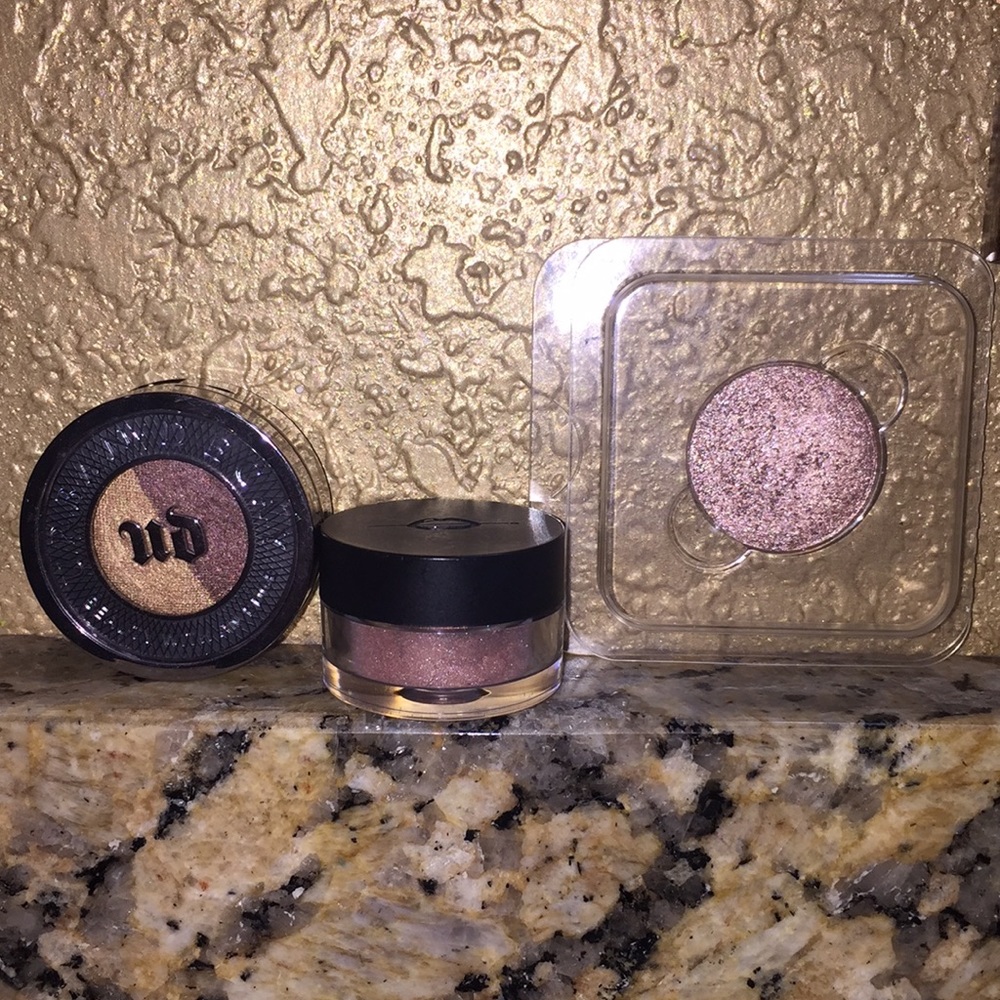 Urban Decay, Makeup For Ever, Anastasia eye shadow